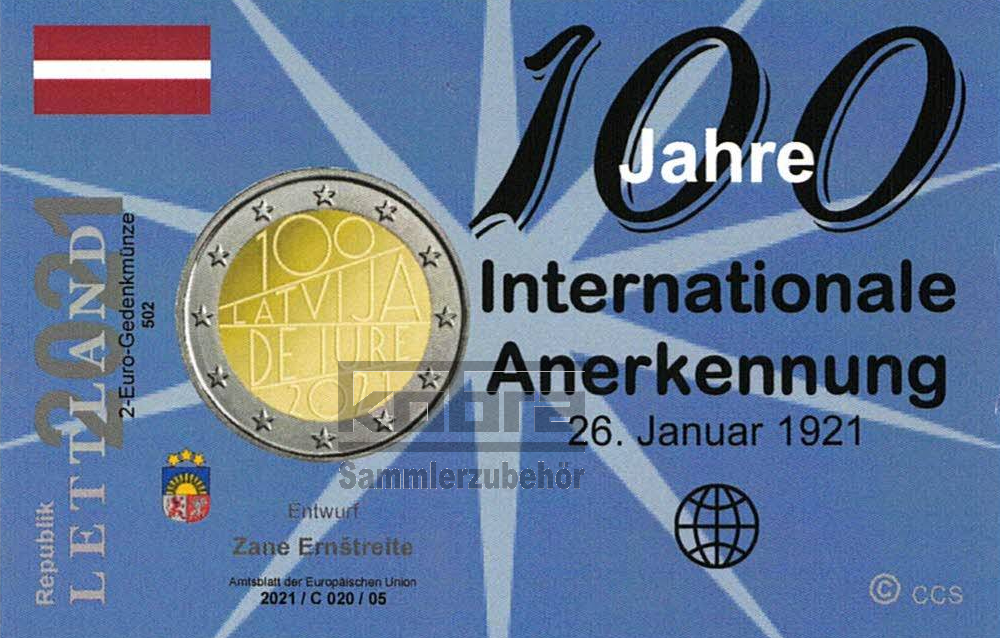 100 Jahre Internationale Anerkennung