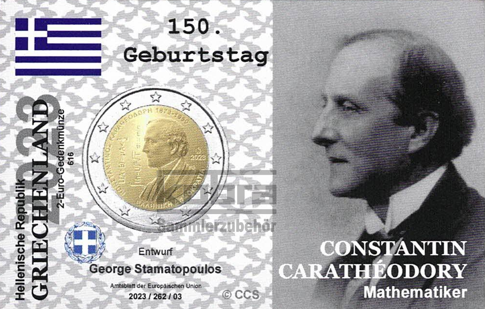 150. Geburtstag Constantin Carathedory