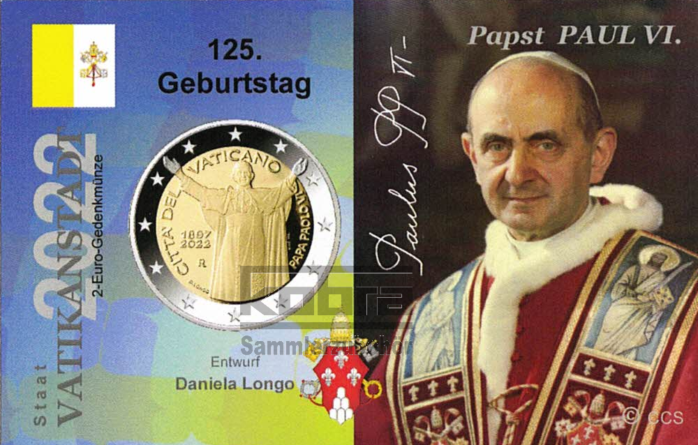 125. Geburtstag Papst Paul VI