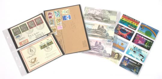 Additional Pages for Double FDC and Coincards/Phonecards Albums 